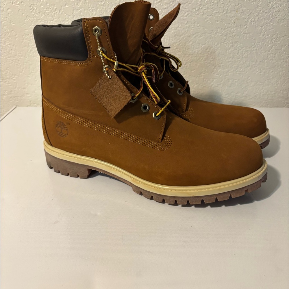 Timberland Men's Tan Leather Boots